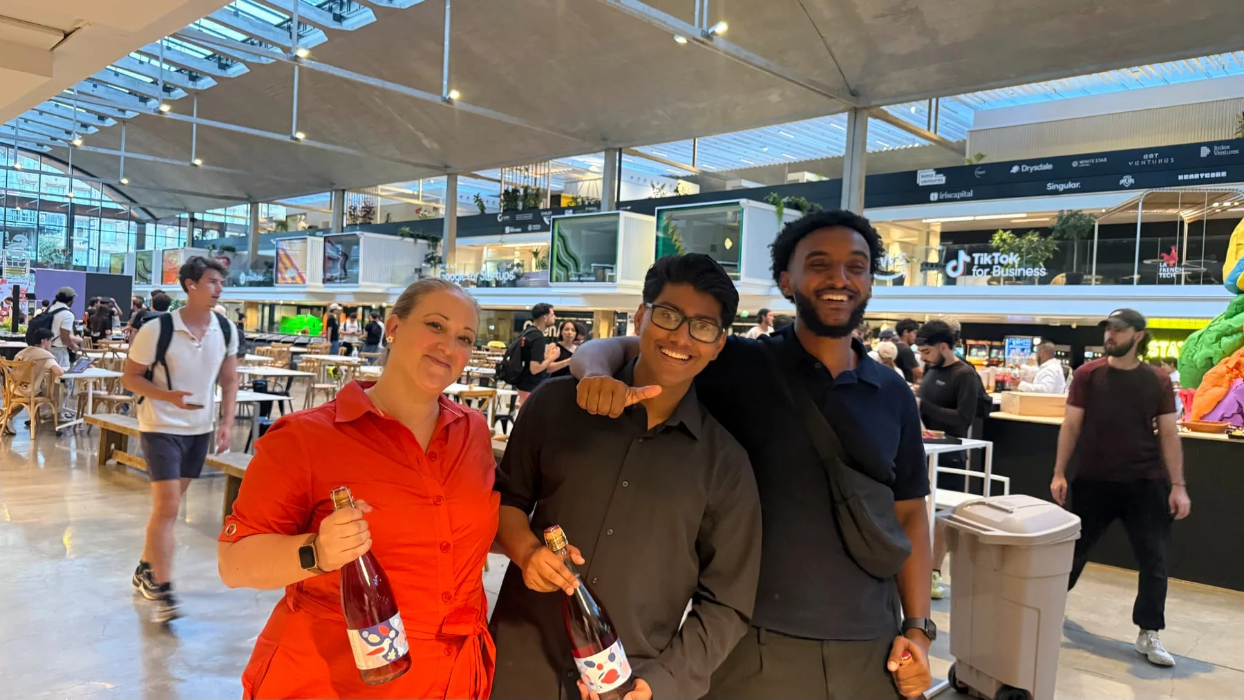 AI team members together at the Agentic GTM Hackathon